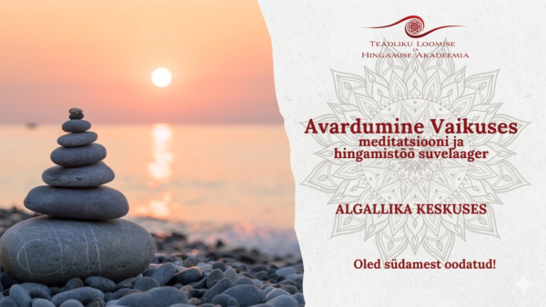 2026 AV laagri Fb päis-kuupäevata Avardumine Vaikuses suvelaager, registreerumise ettemaks